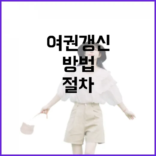 여권 갱신하는 방법: 필요한 서류와 절차 - 요약