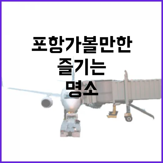 포항 가볼만한 명소를 즐기는 방법 - 요약