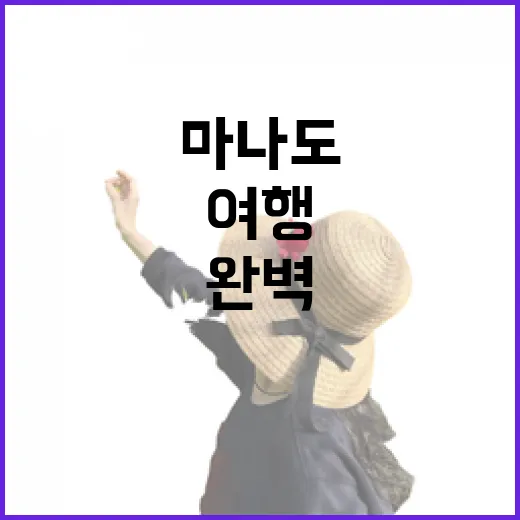 마나도를 완벽하게 여행하는 방법 - 요약