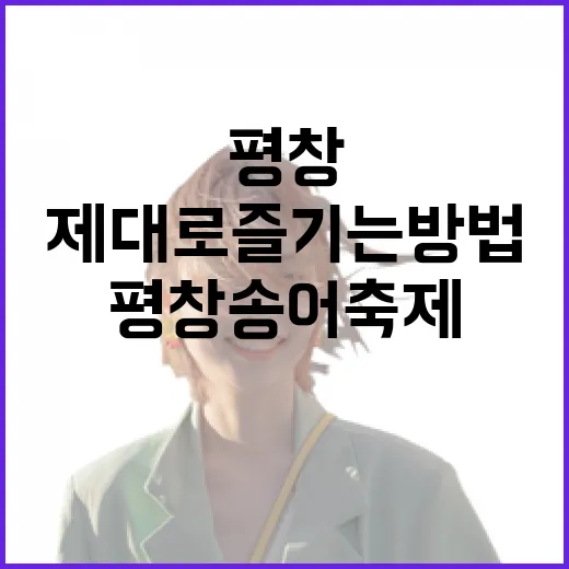 평창송어축제 제대로 즐기는 방법 - 요약