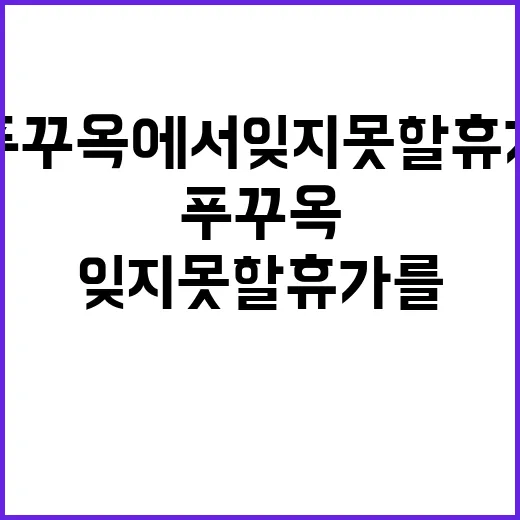 푸꾸옥에서 잊지 못할 휴가를 보내는 방법