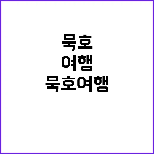 묵호 여행을 완벽히…