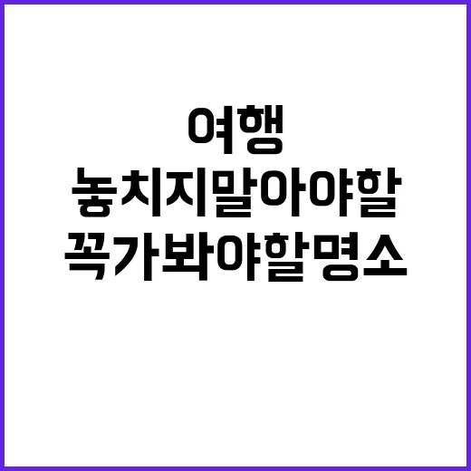 강릉에서 꼭 가봐야…