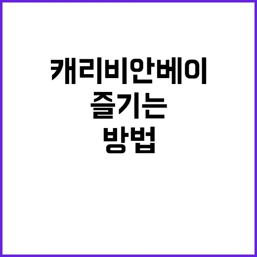 캐리비안베이에서 최…