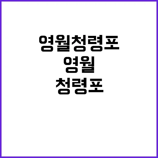 영월 청령포에서 자…