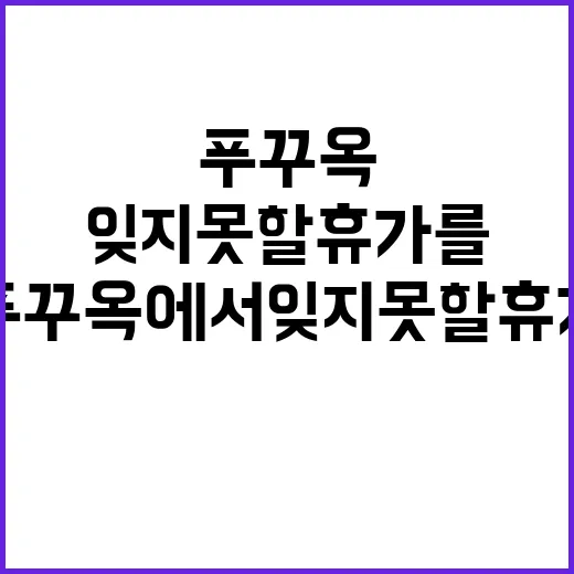 푸꾸옥에서 잊지 못…