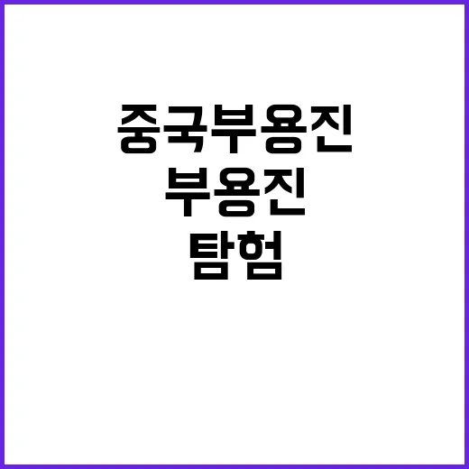 중국 부용진을 탐험하는 방법