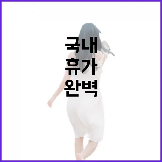 국내 유명 호텔에서 완벽한 휴가를 보내는 방법 - 요약