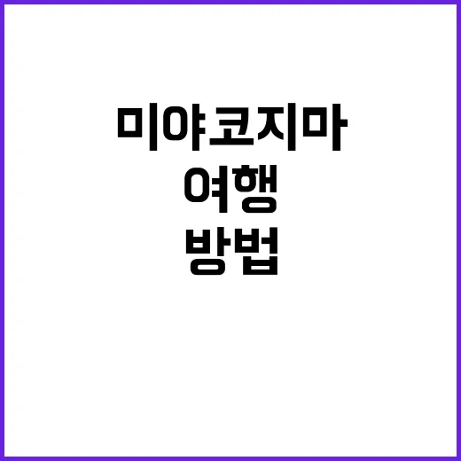 미야코지마에서 잊지…