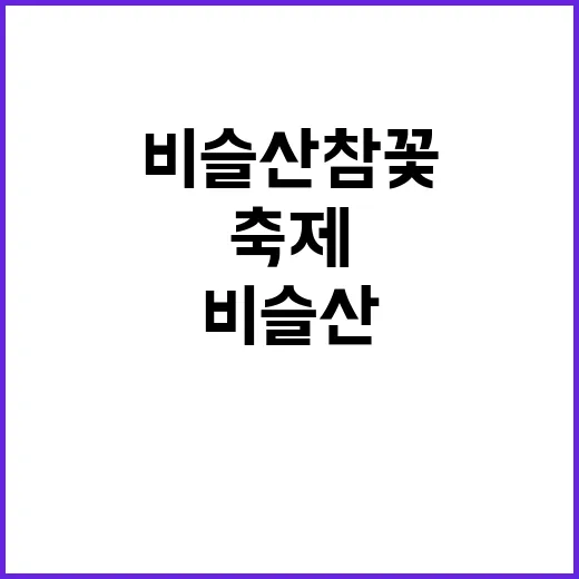 비슬산 참꽃축제를 …