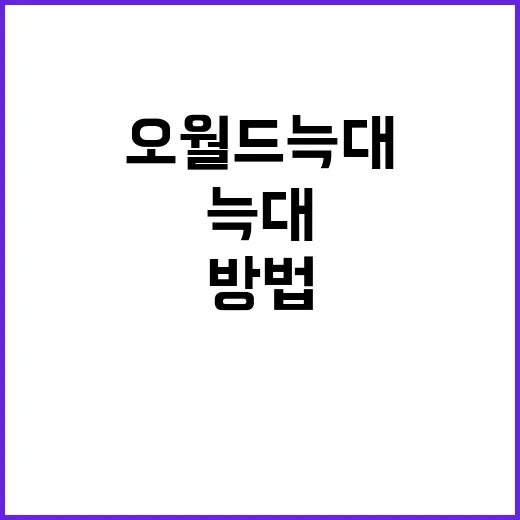 오월드 늑대와 함께…