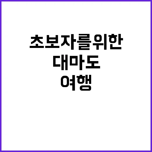 대마도를 제대로 여…