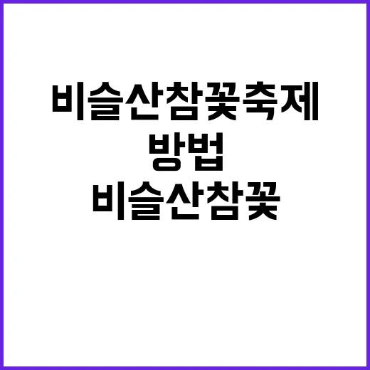 비슬산 참꽃축제를 …