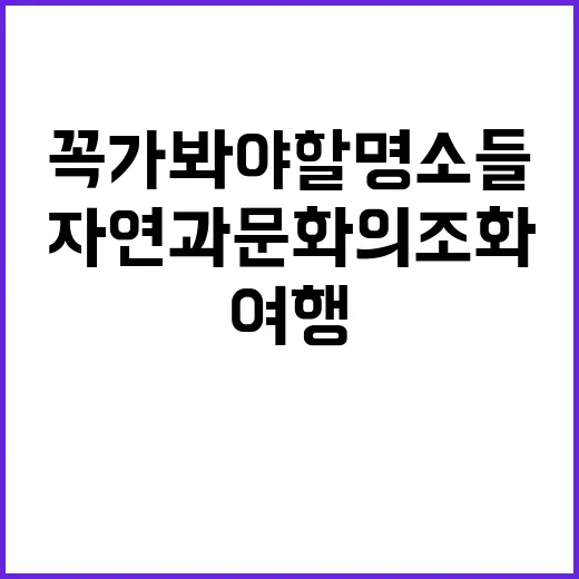 춘천에서 꼭 가봐야…