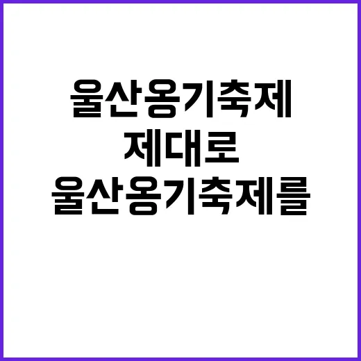 울산옹기축제를 제대로 즐기는 방법