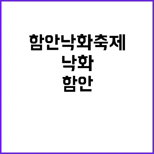 함안 낙화축제를 즐기는 방법: 현지 팁과 추천 일정