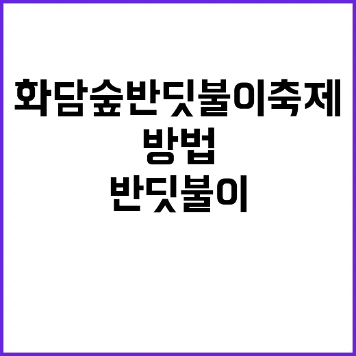 화담숲 반딧불이 축…