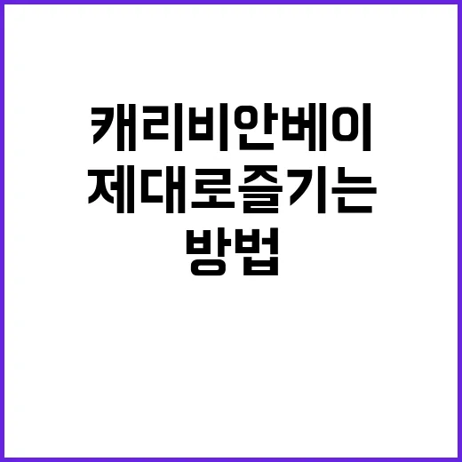 캐리비안베이, 제대…