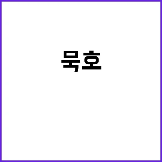 묵호에서의 특별한 …