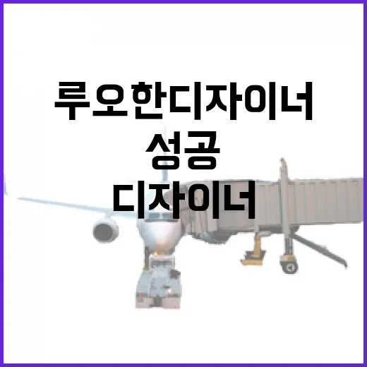 루오한 디자이너로 성공하는 방법, 이렇게 시작해보세요! - 요약