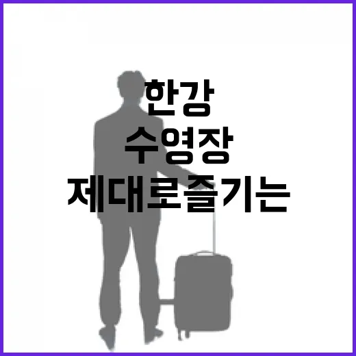 한강수영장을 제대로 즐기는 방법 - 요약