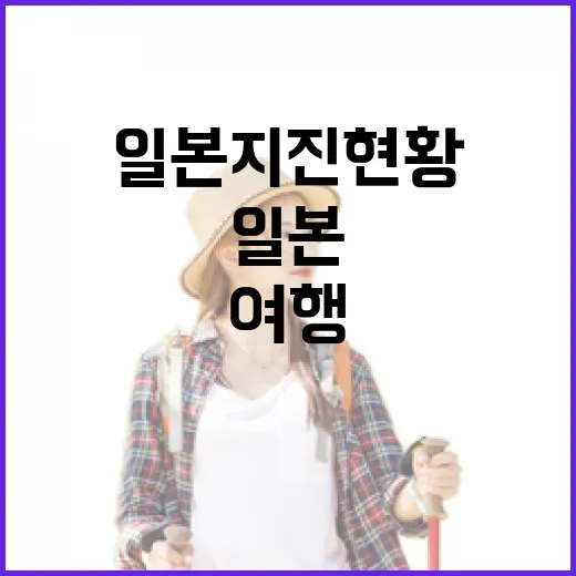 일본 지진 현황 확인하는 방법, 여행 전 이렇게 체크하면 덜 불안합니다 - 요약