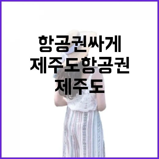 제주도항공권 싸게 끊고 조용한 동네만 걸어봤더니 - 요약