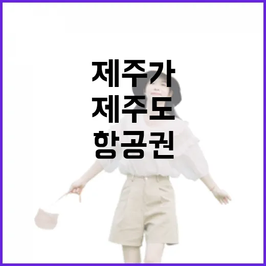 제주도항공권을 몇 번이나 다시 끊어봤더니, 한적한 제주가 보이기 시작했다 - 요약