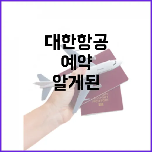 대한항공예약을 직접 눌러보다가 알게 된 조용한 여행의 순서 - 요약