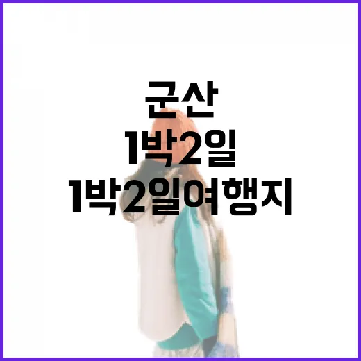 1박2일여행지로 군산 골목을 걸어봤더니, 유명한 곳보다 오래 남은 동네의 밤 - 요약