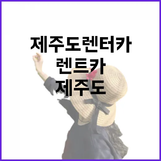 제주도렌터카로 골목길만 따라가 봤더니 보인 조용한 하루 - 요약