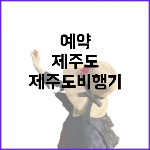 제주도비행기예약을 일부러 조용한 시간대로 해봤더니 보인 동네들 - 요약