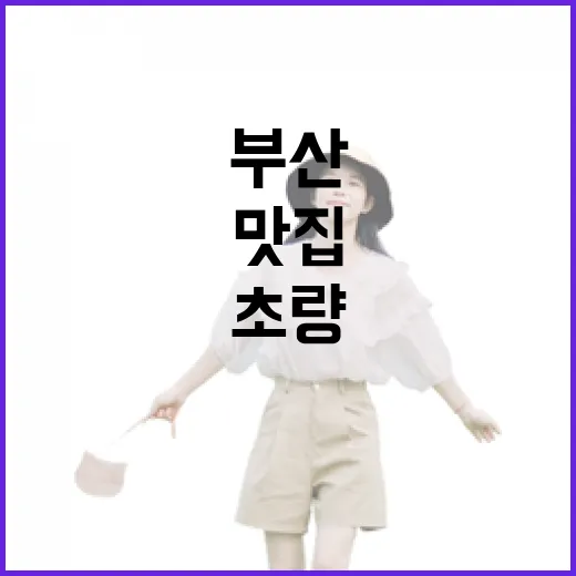 부산맛집 찾아 해운대 대신 초량 골목을 걸어봤더니 - 요약
