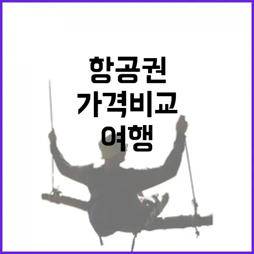 항공권가격비교사이트만 믿고 골목 여행 떠나봤더니 생긴 일 - 요약
