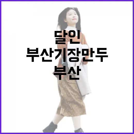 부산기장만두달인 찾아 골목까지 걸어가 봤더니, 조용한 동네 냄새가 먼저 반겨줬다 - 요약