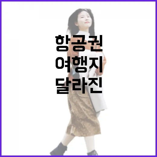 구글항공권으로 조용한 동네 여행지를 찾아봤더니 달라진 것들 - 요약