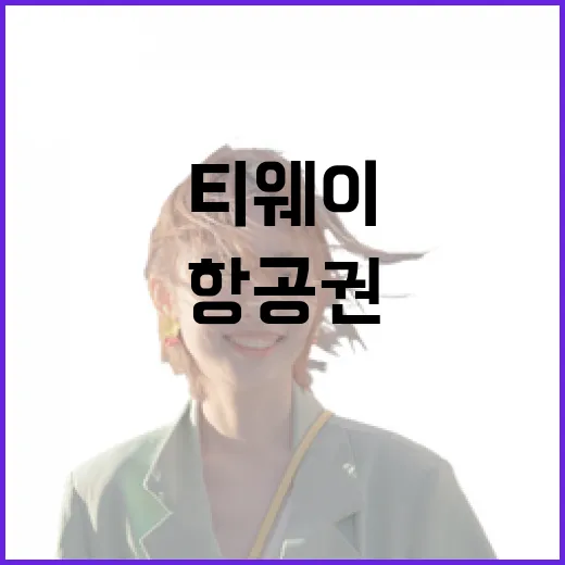 티웨이항공권 끊고 조용한 동네로 내려가봤더니 보인 것들 - 요약