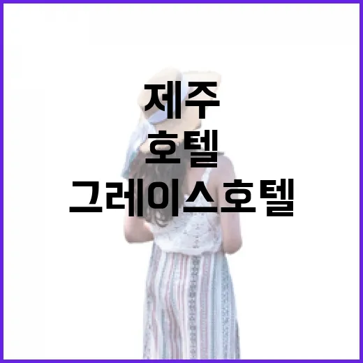 제주 그레이스호텔에 묵어봤더니, 관광지보다 동네 저녁이 더 오래 남았다 - 요약