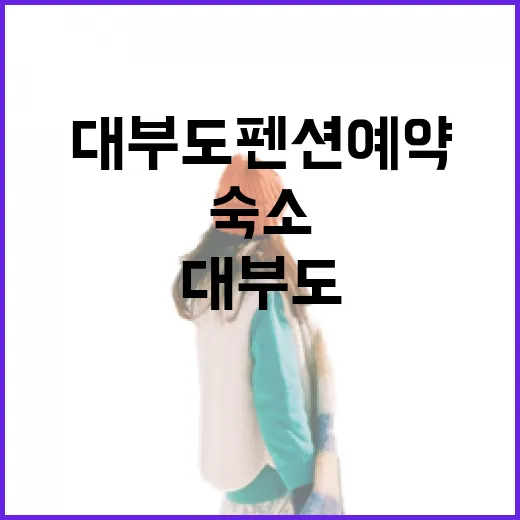 대부도펜션예약사이트만 믿지 않고 골목 안 숙소를 직접 골라봤더니 - 요약