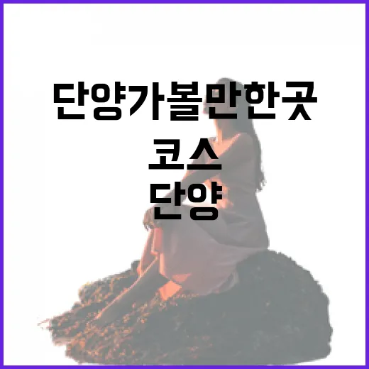 단양 가볼만한곳, 유명 코스 옆 골목으로 걸어가봤더니 보인 조용한 풍경 - 요약
