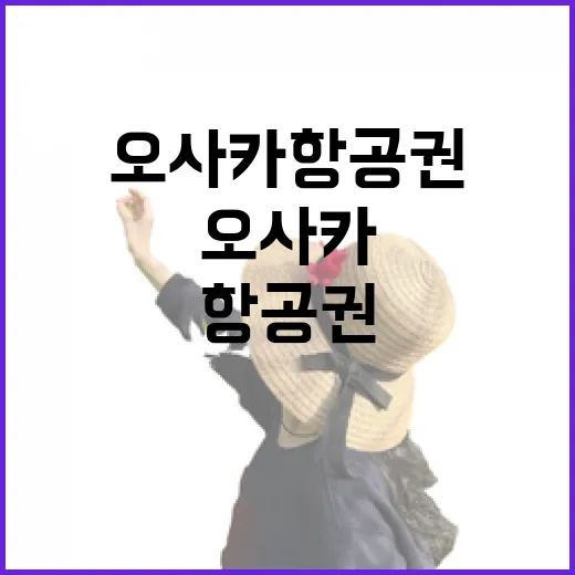 오사카항공권만 먼저 끊고 골목으로 들어가봤더니 - 요약