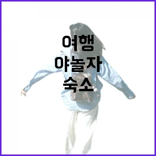 야놀자로 숙소만 잡고 골목 여행을 해봤더니 보인 것들 - 요약