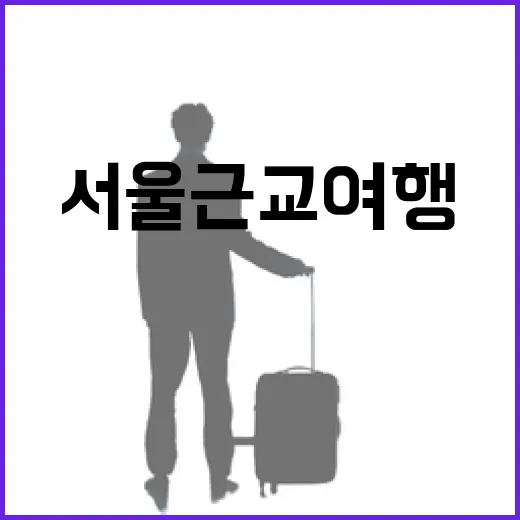 서울근교여행, 유명한 곳 옆 골목으로만 걸어봤더니 보인 것들 - 요약