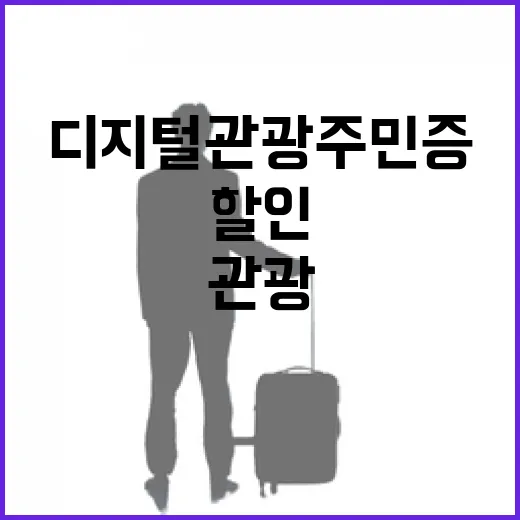 디지털관광주민증 들고 한적한 동네를 걸어봤더니, 할인보다 좋았던 것들 - 요약