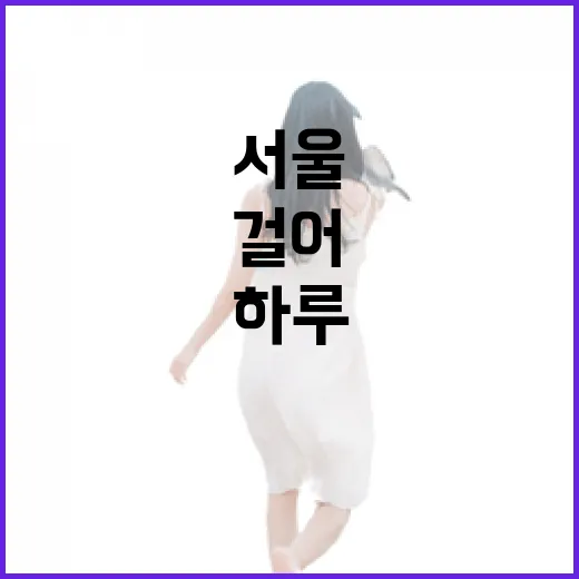 서울 골목만 따라 걸어봤더니, 관광지보다 오래 남은 하루 - 요약