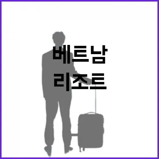 베트남리조트에서 골목을 더 오래 걸어봤더니 보인 조용한 하루 - 요약