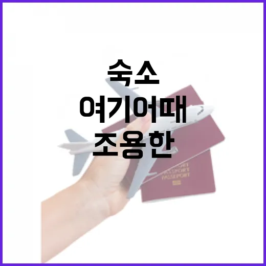 여기어때상품권으로 조용한 동네 숙소를 잡아봤더니 생긴 일 - 요약