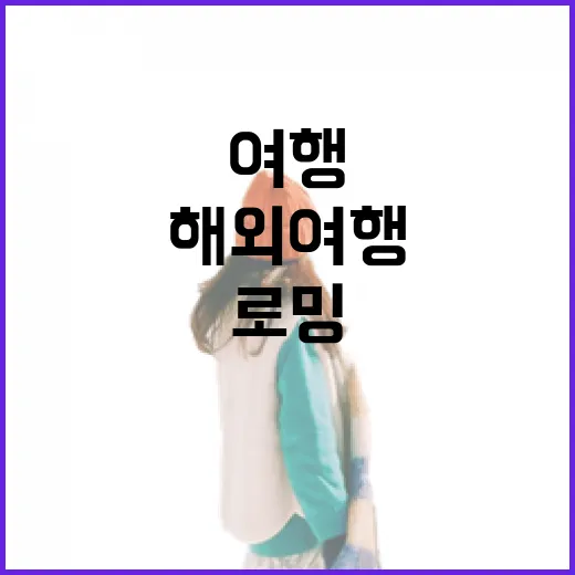 골목 여행자가 해외여행로밍을 직접 써봤더니 달라진 것들 - 요약