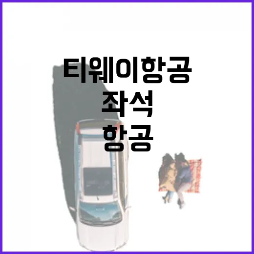 티웨이항공좌석 직접 골라 타봤더니, 조용한 동네 여행은 출발 전부터 달랐다 - 요약