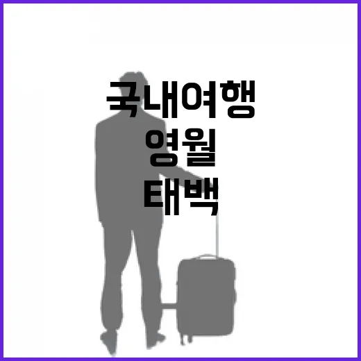 영월 골목에서 태백 새벽까지, 2박3일국내여행 직접 걸어본 후기 - 요약
